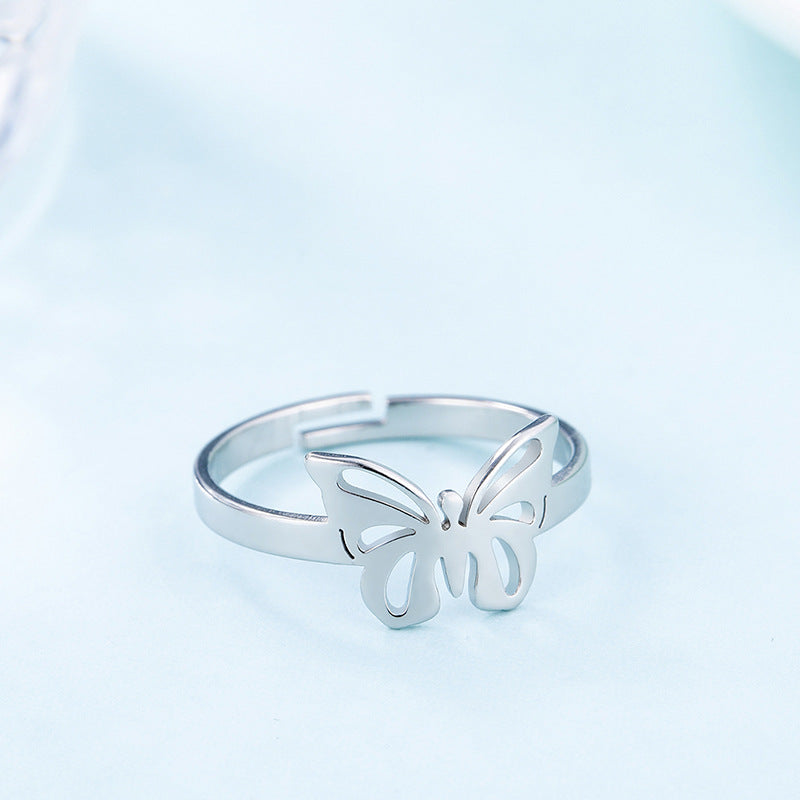 Butterfly Engagement Wedding Couple Bracelet